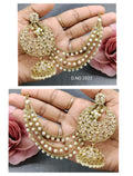 Polki Mehandi Bahubali Earring Sku-2022 A4 rchiecreation