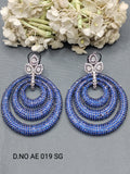 Cz Ad Victorian Earrings Sku AE 019 SG rchiecreation