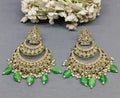 Polki Mehandi Earrings Sku  258 rchiecreation