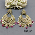 Polki Mehndi Earring Sku- 457 A1 rchiecreation