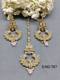 Polki Mehandi Earring & Tica Sku 787-A rchiecreation