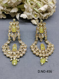 Polki Mehandi Earring Sku 2226 rchiecreation