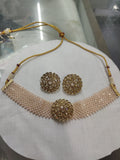 Choker Mehandi Necklace Set Sku-1168 B4 rchiecreation