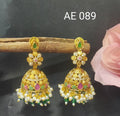 Antique Golden Earrings SKU-089 rchiecreation