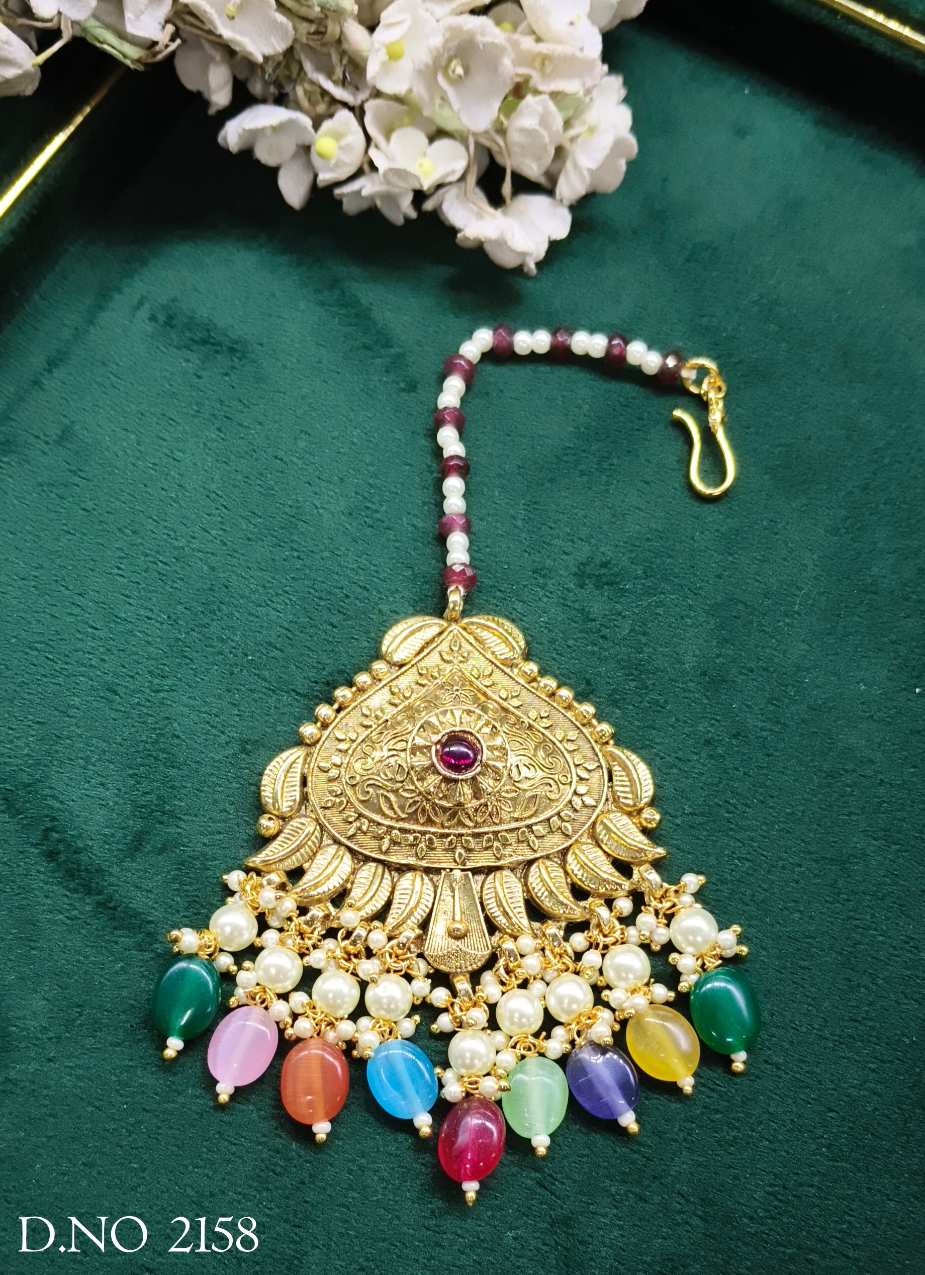 Antique Golden Tikka by rchie wholesale 