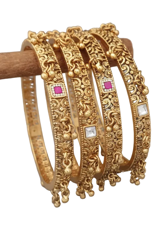 Heritage Kundan Bangle SKU 4008