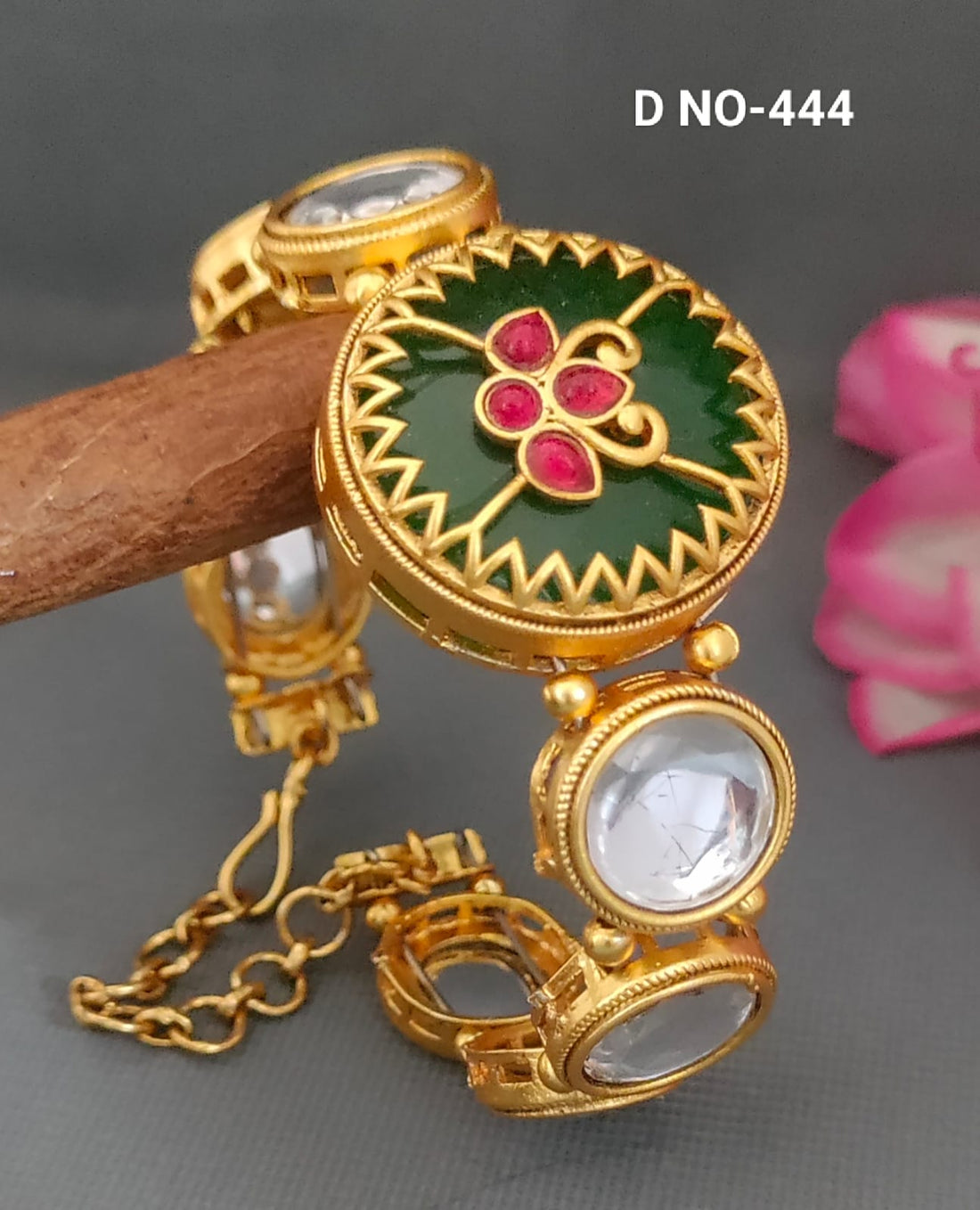 Golden Kundan Kada SKU K. 444