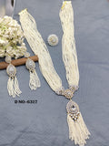 American Diamond Long Necklace Sku_6317 D5 - rchiecreation