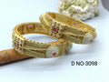 Antique Golden Bangles Sku-3098 D1 - rchiecreation