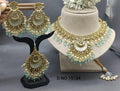 Antique Golden Punjabi Necklace Set  by Rchie Wholesale
