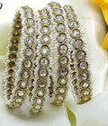 Beautiful Polki Bangles Sku 8684 G1 - rchiecreation