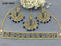 Beautiful Polki Mehendi Necklace Sku 6262 B1 - rchiecreation