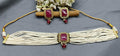 Choker Necklace Set Sku-5305 B4 - rchiecreation