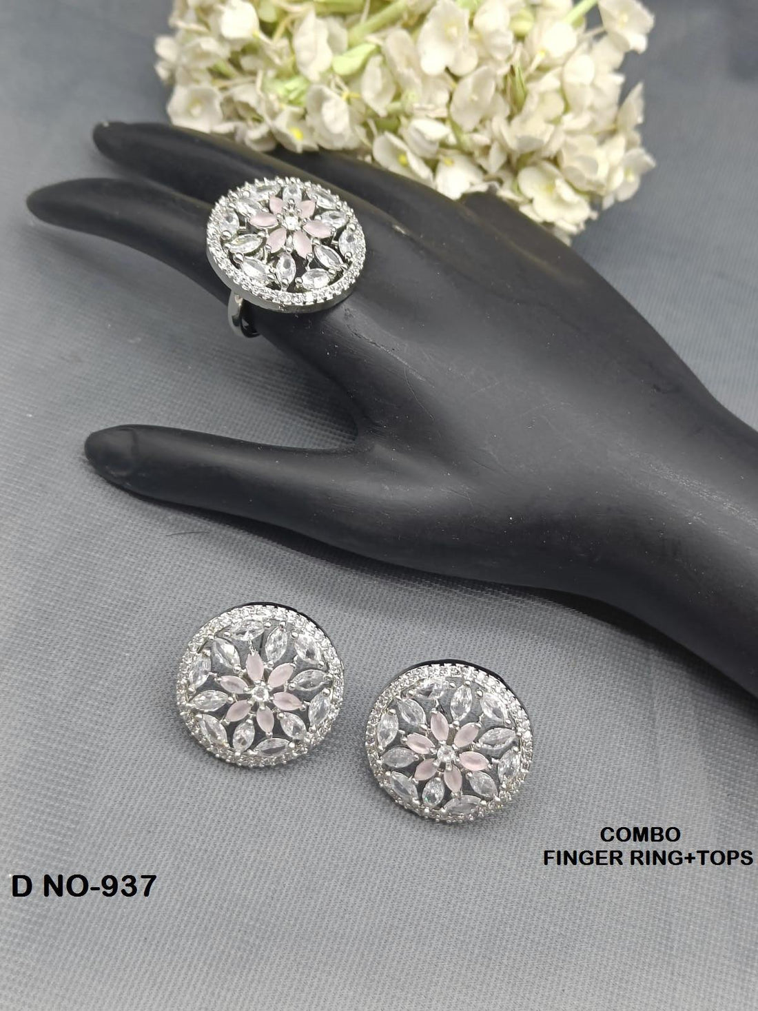 CZ Diamond Combo Sku-937 C1 - rchiecreation