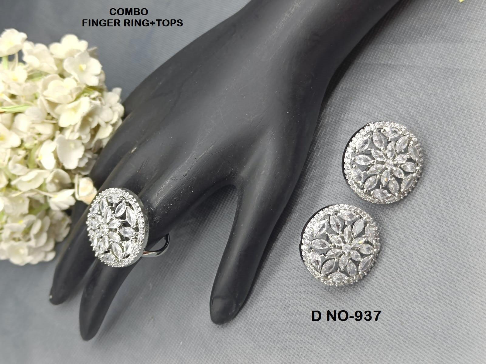 CZ Diamond Combo Sku-937 C1 - rchiecreation