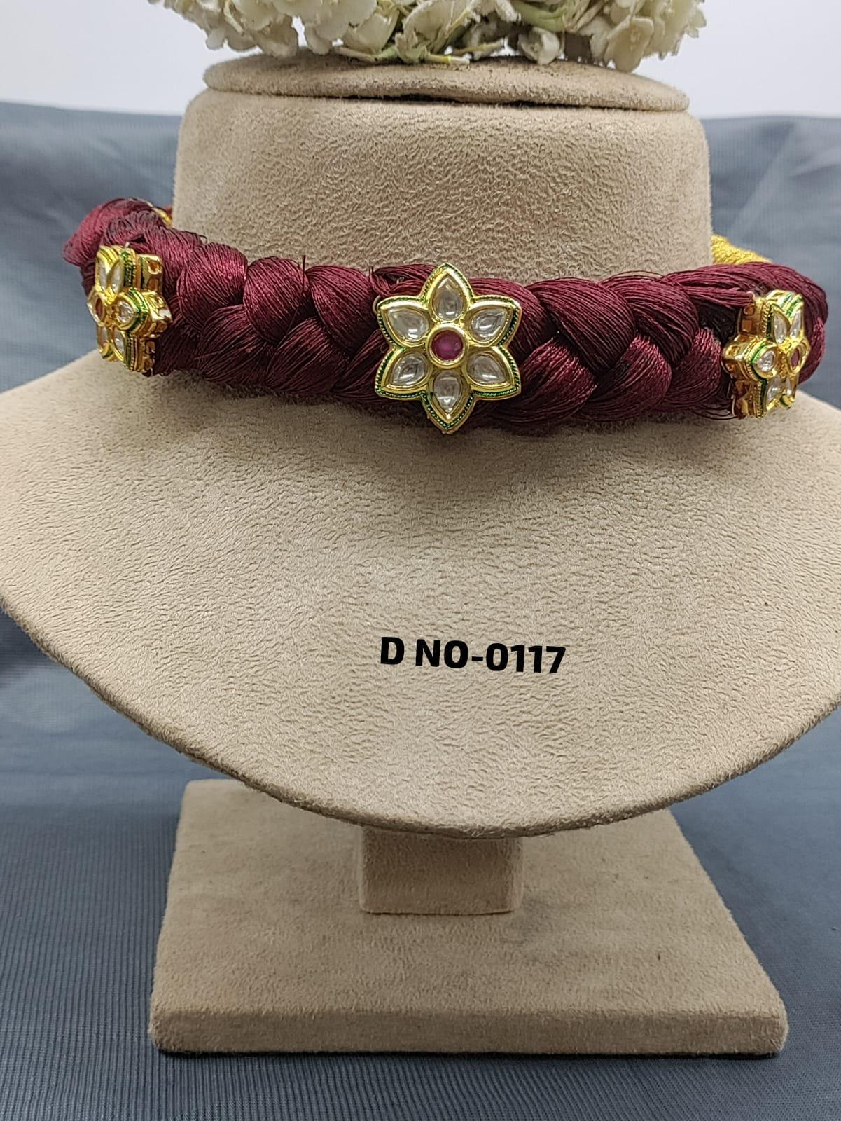 Kundan Choker Necklace Set Sku 0117 B1 - rchiecreation