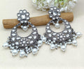 Kundan Earring Victorian Sku 907 H1 - rchiecreation