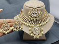 Pachi kundan Necklace Sku-2096 - rchiecreation