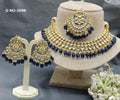 Pachi kundan Necklace Sku-2096 - rchiecreation
