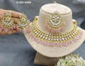 Pachi kundan Necklace Sku-2096 - rchiecreation