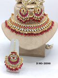 Pachi kundan Necklace Sku-2096 - rchiecreation