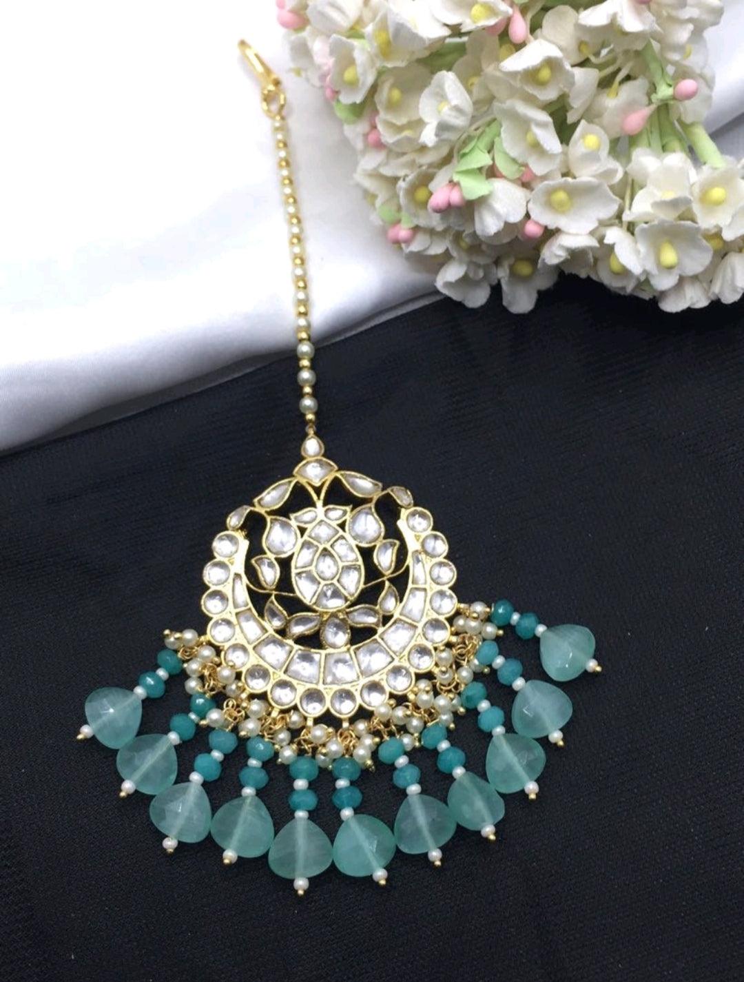 Pachi kundan tika Sku-2104 - rchiecreation
