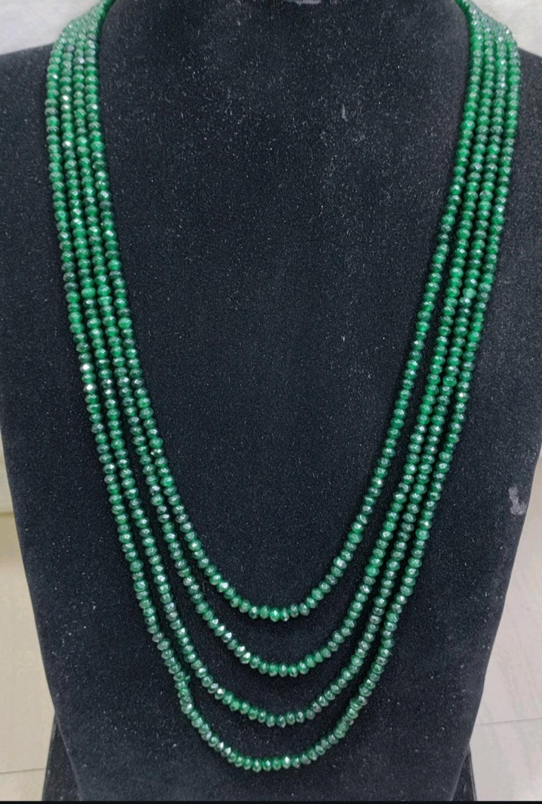 Pearl long Mala Sku:-0036 B1 - rchiecreation