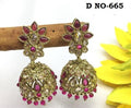 Polki Ad Earring Sku 665 A3 - rchiecreation