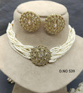 Polki Choker Mehndi Set Sku -539 B1 - rchiecreation