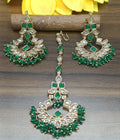 Polki Mehandi Earring & Tica Sku 787-A rchiecreation