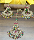 Polki Mehandi Earring & Tica Sku 787-A rchiecreation