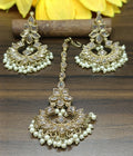 Polki Mehandi Earring & Tica Sku 787-A rchiecreation