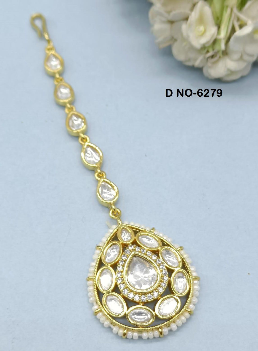Polki kundan Tika-6279 H1 - rchiecreation