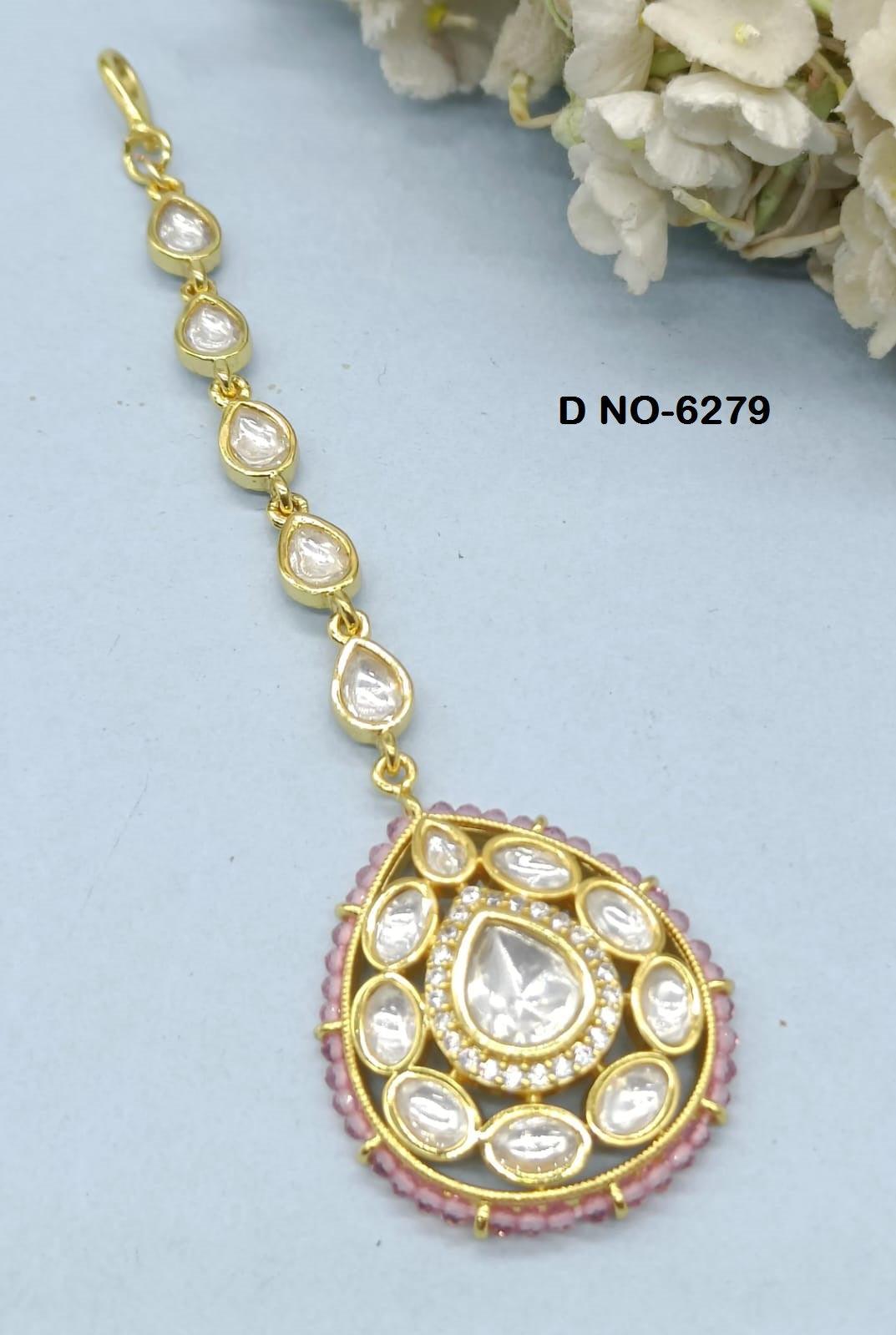 Polki kundan Tika-6279 H1 - rchiecreation