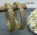 Polki Mendhi Bangles Sku-3062 F3 - rchiecreation