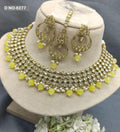 Polki Necklace Mehandi Sku 6277 B1 - rchiecreation