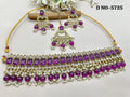 Polki Necklace Mehndi Set Sku-5725 B1 - rchiecreation