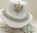 Polki Pearl Necklace Sku 6250 B4 - rchiecreation