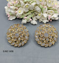 Polki Tops and Stud Earring Sku- 1438 E3 - rchiecreation