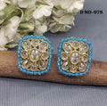 Polki Tops & Studs Earing Sku-978 - rchiecreation
