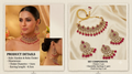 Wholesale polki choker necklace set