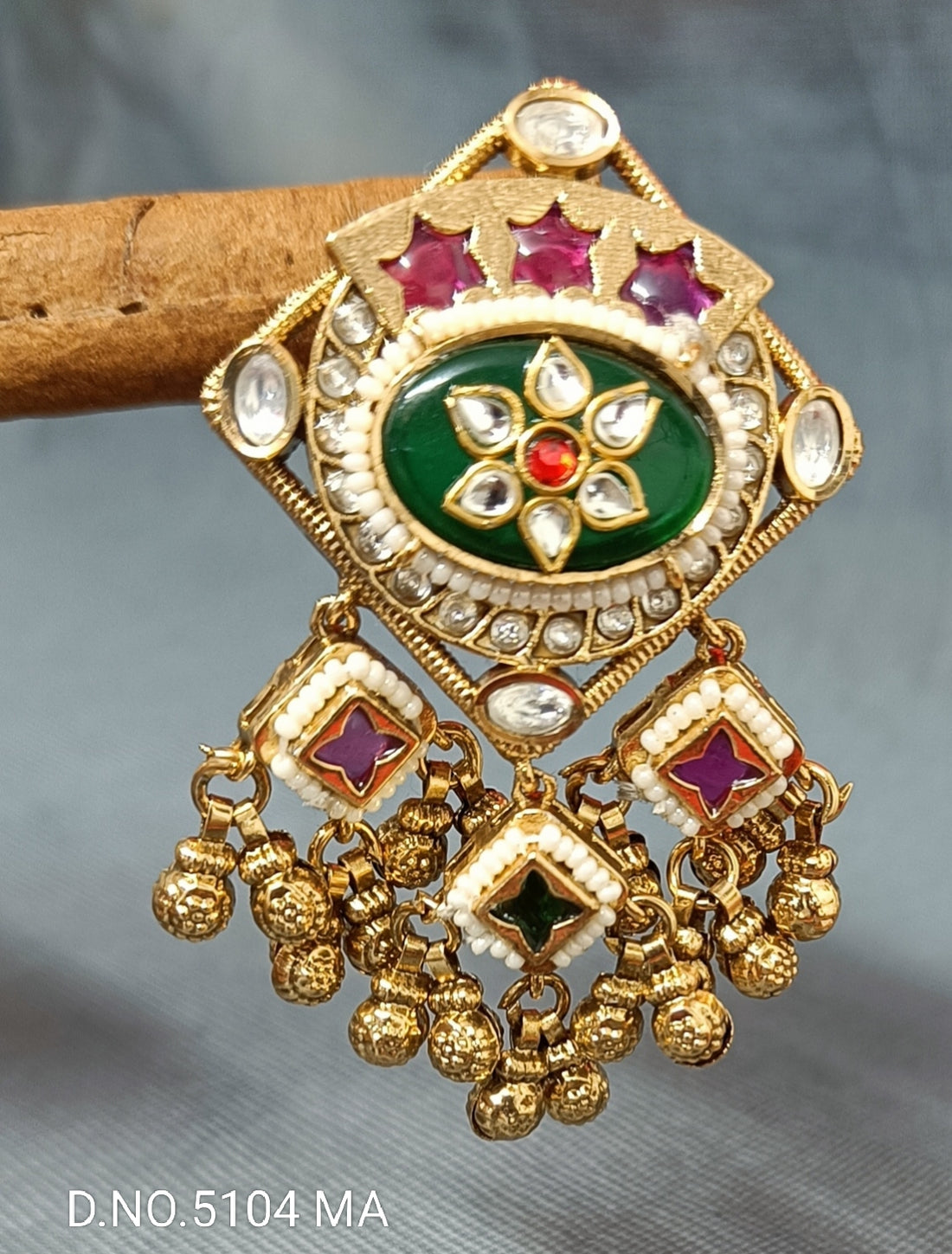 Antique Golden Finger Ring SKU KN 5104 MA E4