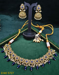 Polki Necklace Mehndi Set by rchie wholesale 