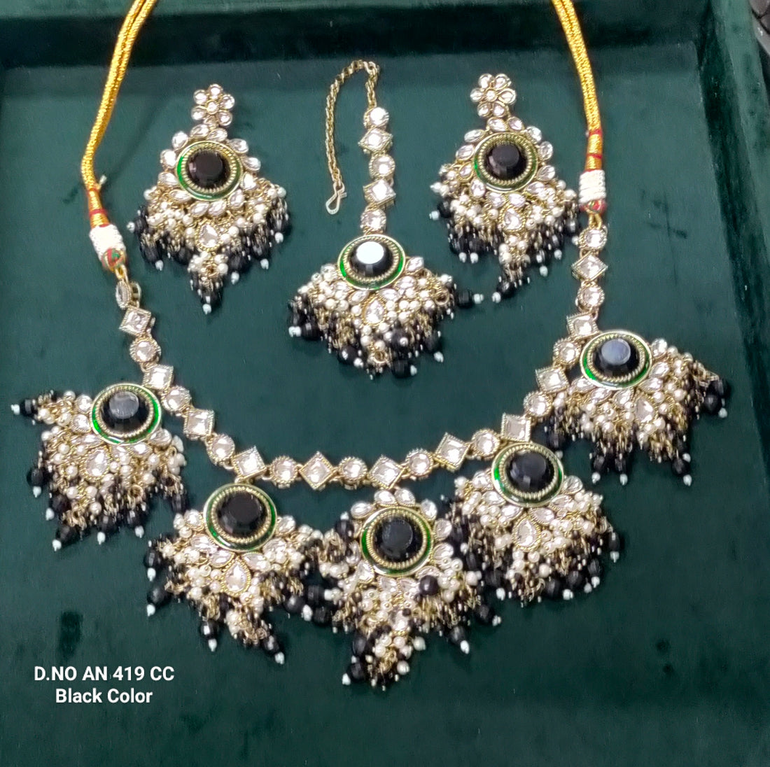 Anarkali  Kundan Necklace SKU-AN 419 CC