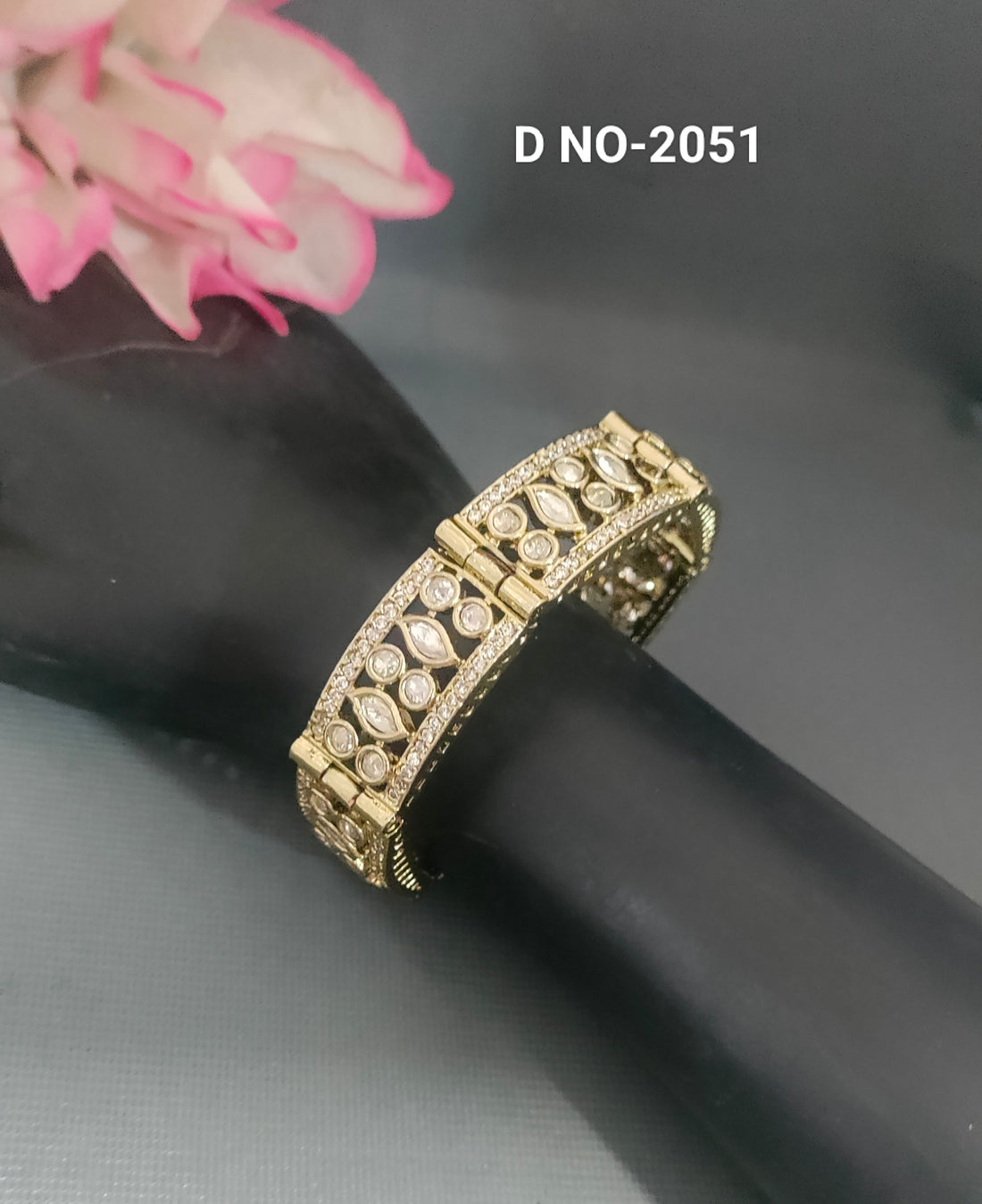 Mehandi Polki Kundan Breaslate SKU-2051
