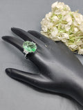 Rodium American Diamond Finger Ring Sku-5965 rchiecreation