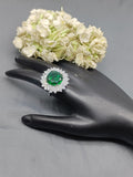 Rodium American Diamond Finger Ring Sku-5969 rchiecreation