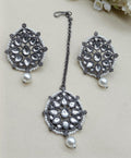 Victorian Polki Earring&Tica Sku- 667 E3 - rchiecreation