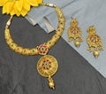 Antique Golden Necklace Set 15006 D3 - rchiecreation