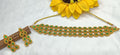 Antique Golden Necklace Set 5885 D3 - rchiecreation